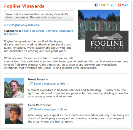 Creating Online Business Profiles
