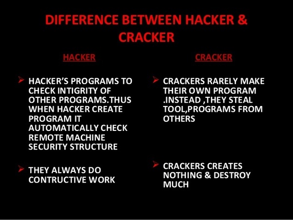 Hacking And Cracking: What’s The Difference?