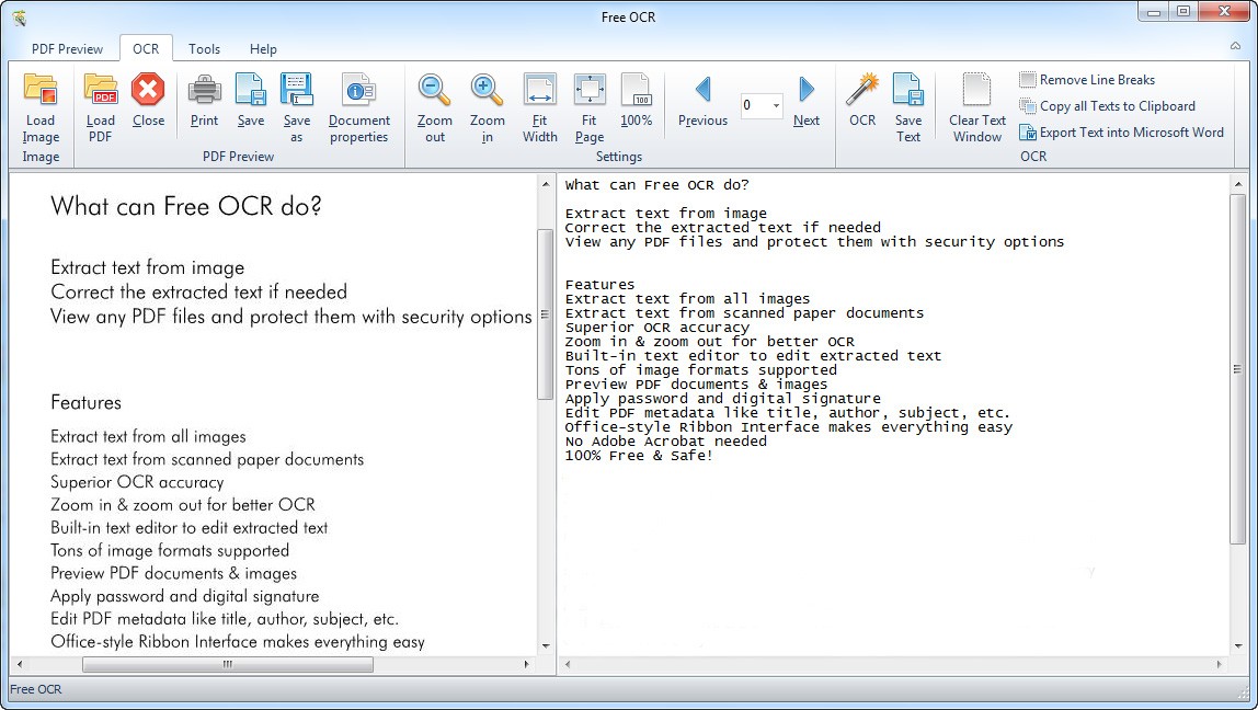 How To Extract Words From Pictures And Pdf Files [Freeware]