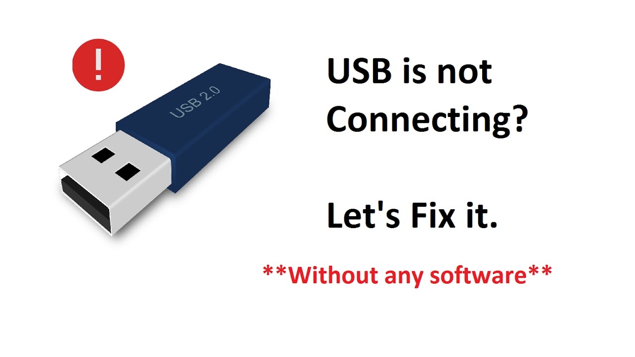 How To Troubleshoot A USB Pen Drive