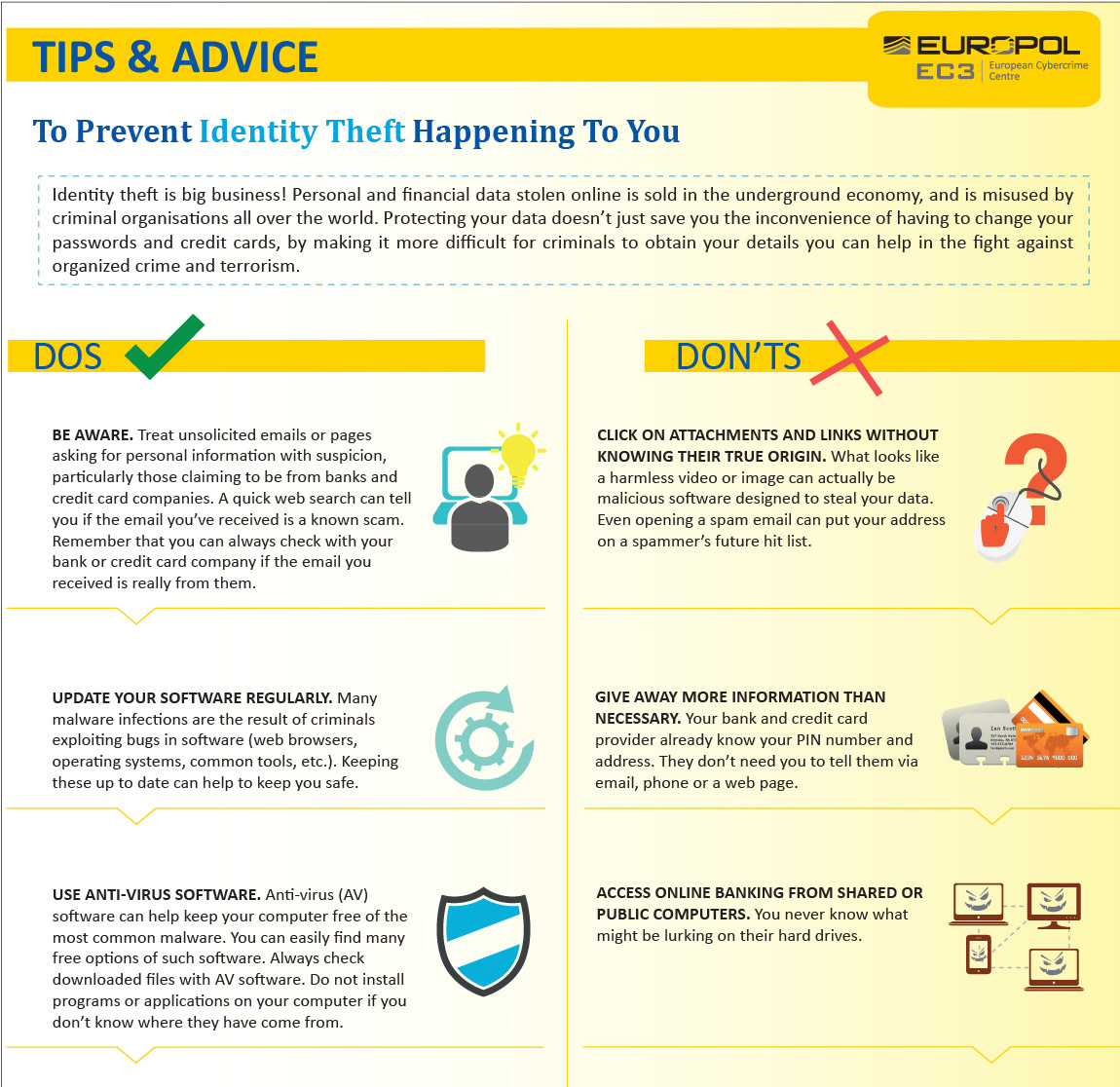 Tips To Prevent Online Identity Theft